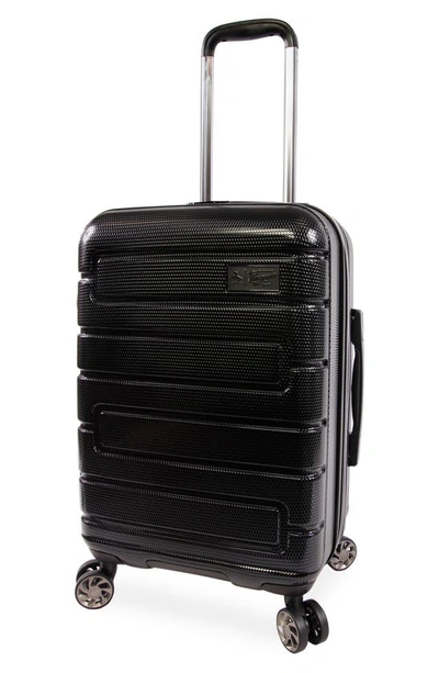 Shop Original Penguin Crimson 21-inch Hardside Spinner Luggage In Black