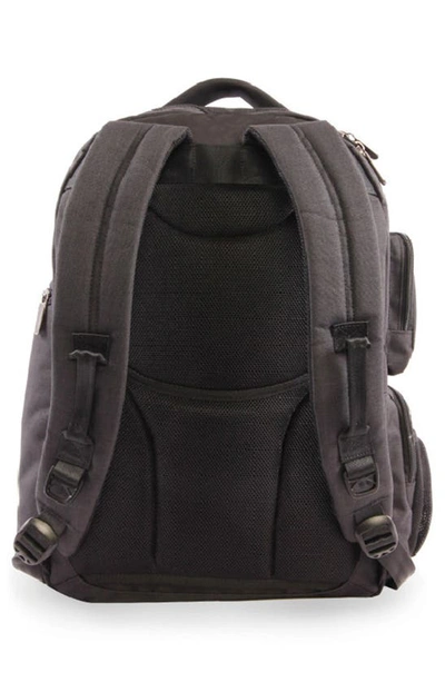 Original Penguin Fletcher Backpack In Black Crosshatch
