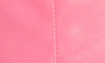 Shop Afrm Marin Faux Leather Crop Vest In Azalea Pink