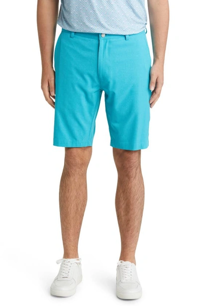 Shop Peter Millar Shackleford Performance Hybrid Shorts In Surfboard