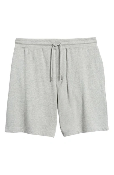 Shop Peter Millar Lava Wash Sweat Shorts In British Grey