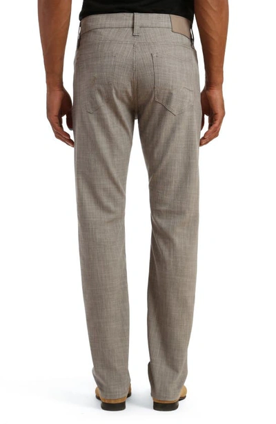 Shop 34 Heritage Courage Straight Leg Twill Pants In Pebble Cross Twill