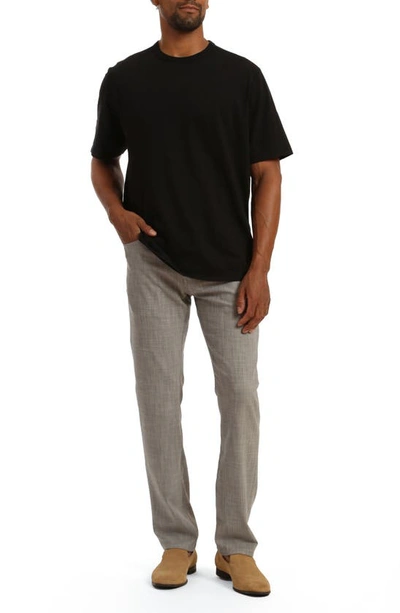 Shop 34 Heritage Courage Straight Leg Twill Pants In Pebble Cross Twill