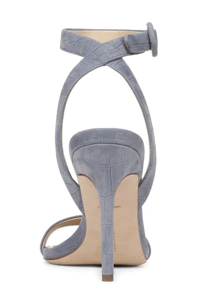 Shop Veronica Beard Darcelle Ankle Strap Sandal In Dusk Blue