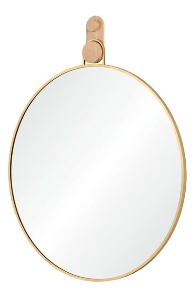 Shop Renwil Kinsley Round Mirror In Gold