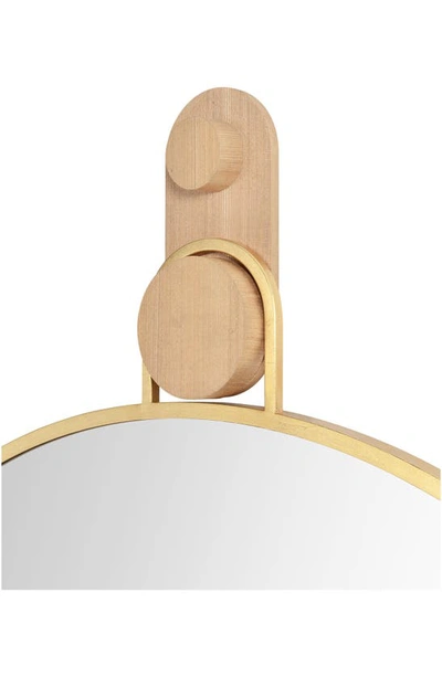 Renwil Kinsley Round Mirror In Gold