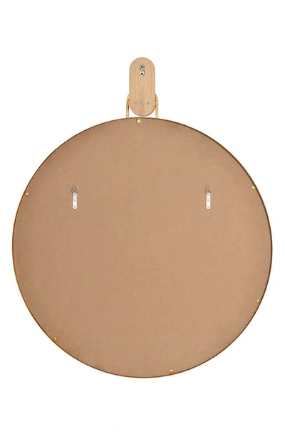 Shop Renwil Kinsley Round Mirror In Gold