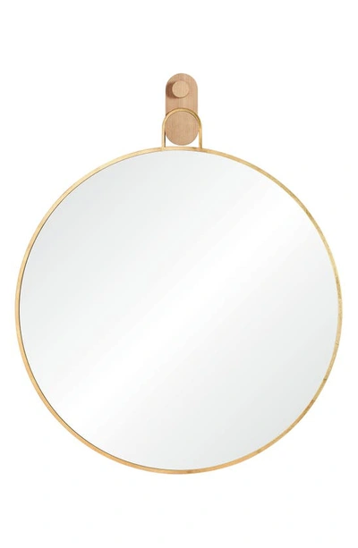 Shop Renwil Kinsley Round Mirror In Gold