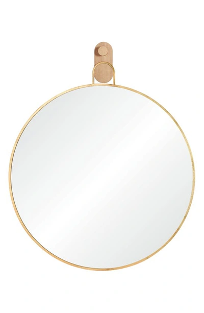 Renwil Kinsley Round Mirror In Gold