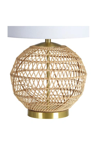 Shop Renwil Jinani Round Table Lamp In Natural