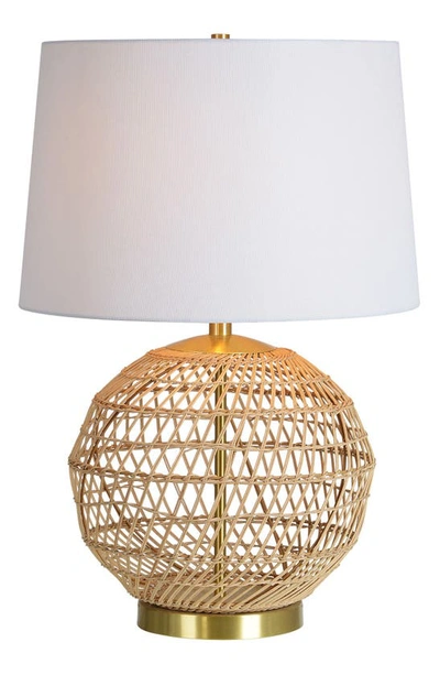 Renwil Jinani Round Table Lamp In Natural