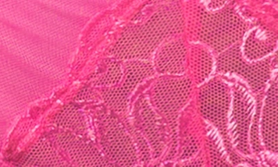 Shop Mapalé Bralette, Garter Belt & Panties Set In Sunset Pink