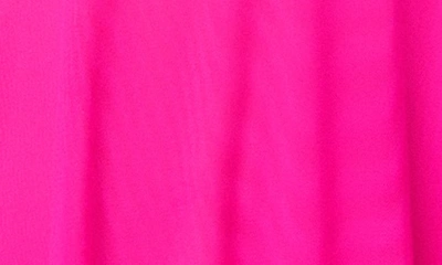 Shop Mapalé Embroidered Babydoll & G-string Set In Hot Pink