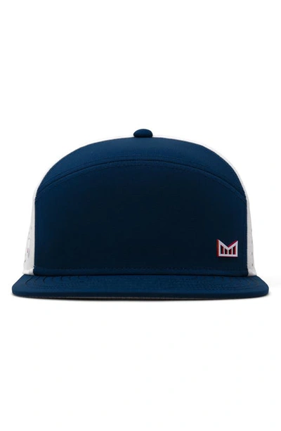 Shop Melin Trenches Icon Hydro Performance Snapback Hat In Americana