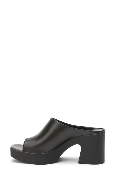Shop Matisse Faye Platform Slide Sandal In Black