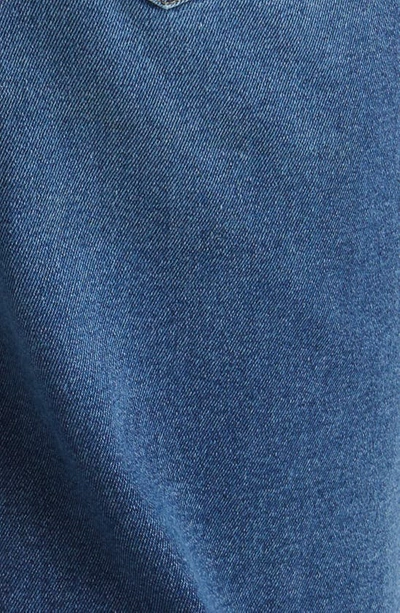 Good American Good Waist High Waist Crop Palazzo Jeans In Indigo394