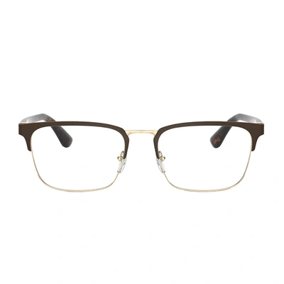 Prada Pr 54tv 01u1o1 55mm Unisex Rectangle Eyeglasses 55mm In Multi