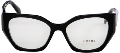 Prada Pr 18wv 1ab1o1 52mm Womens Fashion Eyeglasses 52mm In Black