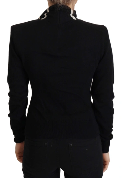 Shop Dolce & Gabbana Black Cashmere Turtleneck Pullover Women's Sweater