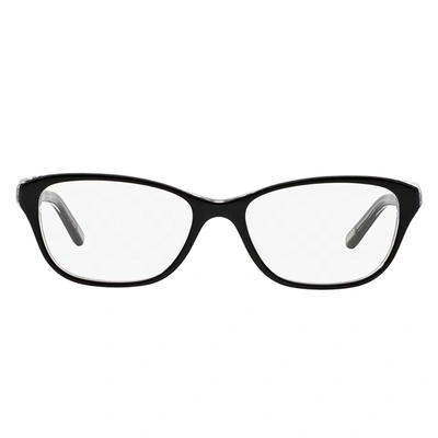 Shop Ralph By Ralph Lauren Ra 7020 541 52mm Womens Cat-eye Eyeglasses 52mm In Black