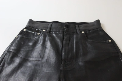 Shop Dolce & Gabbana Black Washed High Waist Skinny Denim Women's Pants