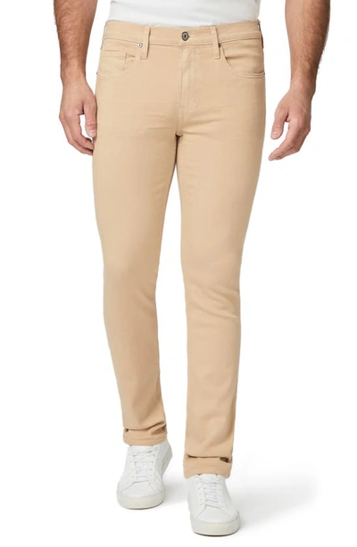 Shop Paige Lennox Slim Fit Jeans In Roasted Vanilla