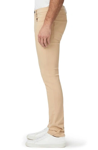 Shop Paige Lennox Slim Fit Jeans In Roasted Vanilla