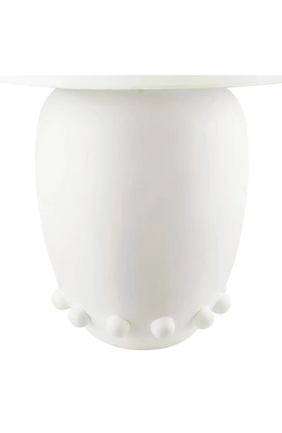 Renwil Trivor Table Lamp In Matte Off-white