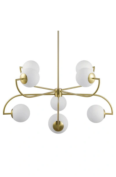 Renwil Rover Ceiling Light Fixture In Satin Brass
