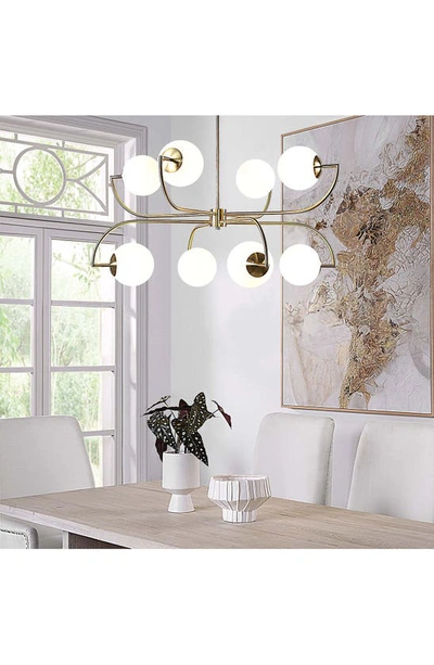 Renwil Rover Ceiling Light Fixture In Satin Brass