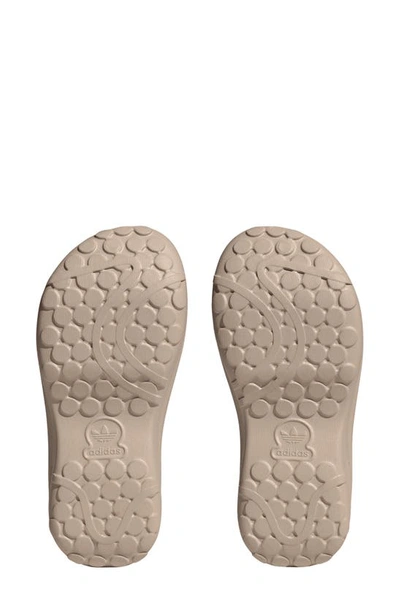 Adidas Originals Taupe Adifom Stan Smith Slip-on Loafers In Taupe/ Wonder Taupe/ Black