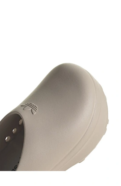 Adidas Originals Taupe Adifom Stan Smith Slip-on Loafers In Taupe/ Wonder Taupe/ Black