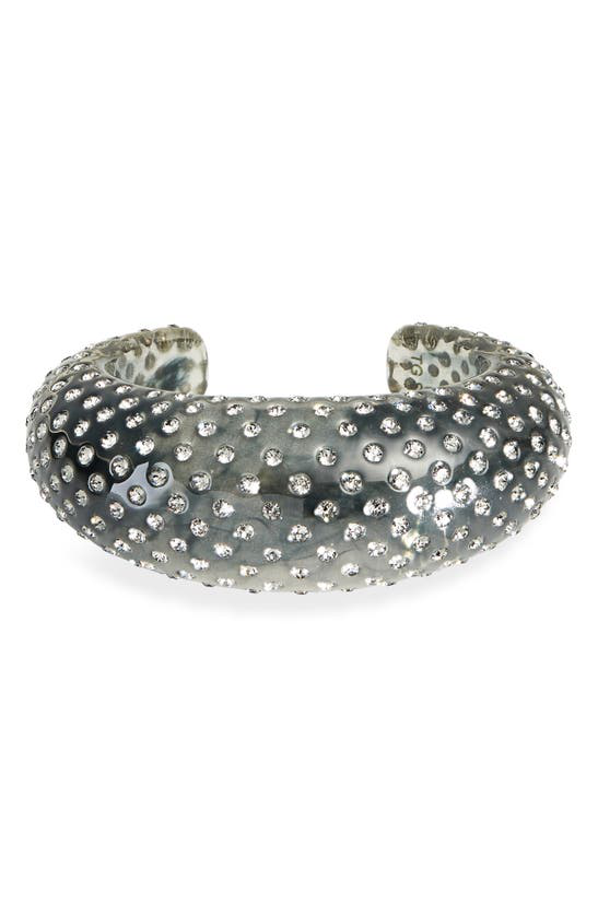 Saint Laurent rhinestone-embellished tennis bracelet - Silver