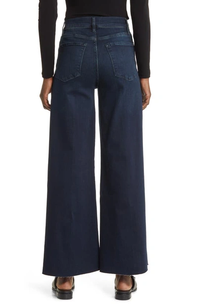 Shop Frame Le Palazzo Crop Wide Leg Jeans In Porter