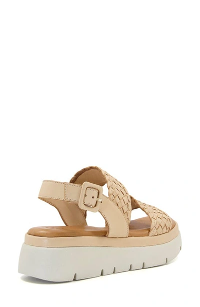 Shop Dune London Lorris Slingback Platform Sandal In Caramel