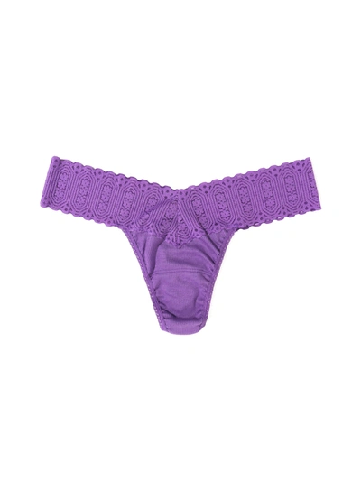 Shop Hanky Panky Eco Rx™ Low Rise Thong In Purple