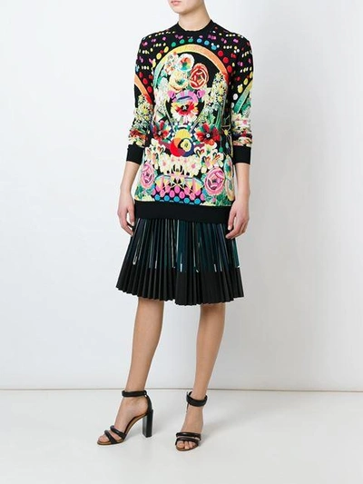 Shop Mary Katrantzou Floral Intarsia Sweater