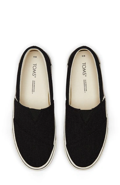 Shop Toms Alpargata Fenix Slip-on Sneaker In Black Black