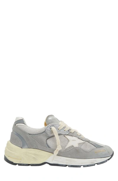 Shop Golden Goose Dad-star Sneaker In Grey/ White