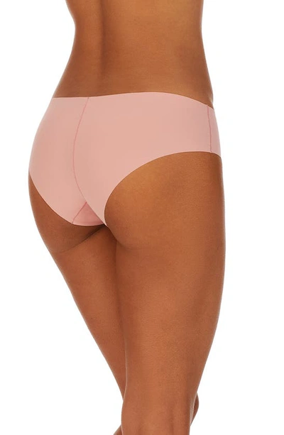 Dkny Litewear Cut Anywhere Hipster Panties In Rouge