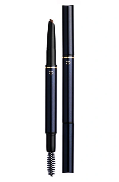 Shop Clé De Peau Beauté Eyebrow Pencil Cartridge In 201 - Dark Brown