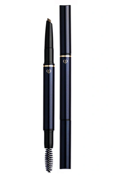 Shop Clé De Peau Beauté Eyebrow Pencil Cartridge In 202 - Grey Brown
