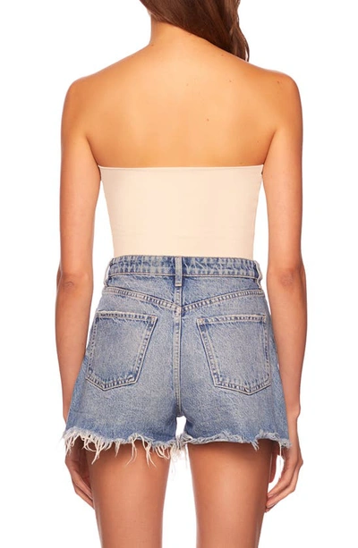 Susana Monaco Core Tube Top In Blanched Almond