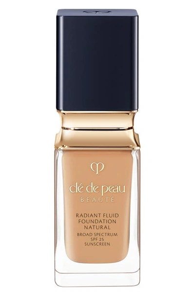 Shop Clé De Peau Beauté Beauté Radiant Fluid Natural Foundation In Bf50 - Tan Buff