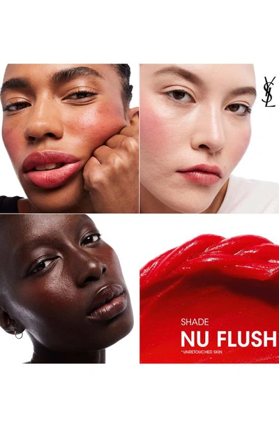 Shop Saint Laurent Nu Lip & Cheek Tint Balm In Nu Flush