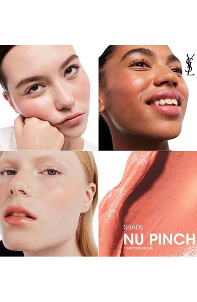 Saint Laurent Nu Lip & Cheek Balmy Tint In Nu Pinch