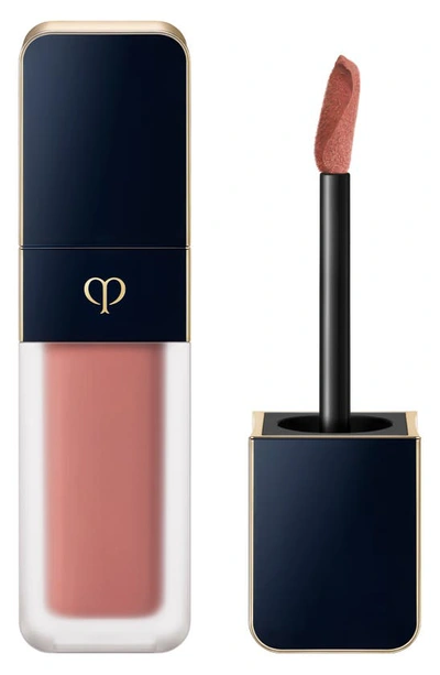 Shop Clé De Peau Beauté Cream Rouge Matte Lipstick In 111 - Chocolate Cosmos