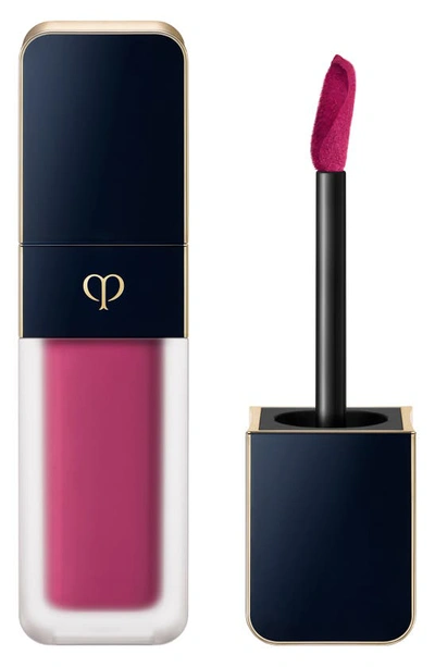 Shop Clé De Peau Beauté Cream Rouge Matte Lipstick In 120 - Currant