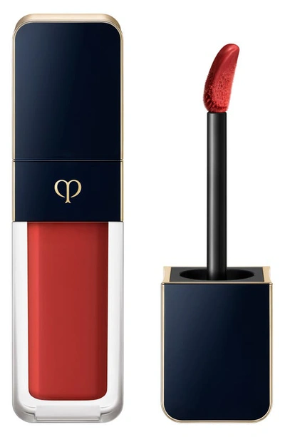 Shop Clé De Peau Beauté Cream Rouge Shine Lipstick In 205 - Cuphea