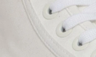 Bottega Veneta Vulcan High Top Sneaker In 9122 Optic White